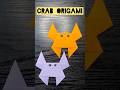 How to Make a Paper Crab | Origami Crab Tutorial for Beginners #origami #papercraft #crab #diy