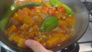 Ragout au potiron    طبيخة بالقرع الأحمر