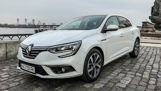 Renault Megane Sedan 2017: тест-драйв обзор 1.5 dCi EDC седан