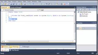 Visual Basic Tutorial 36 Introduction To Windows Forms YouTube