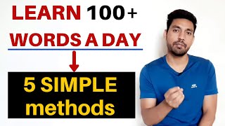 5 Methods to Learn English Vocabulary | Best Tips | Practical Solution