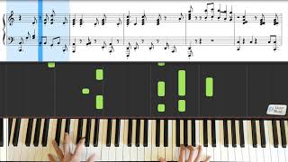 50% speed 喜乐泉源 - 钢琴伴奏 Fountain of Joy - Piano tutorial Instrumental