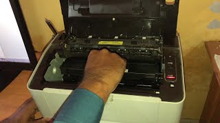 How to replace Samsung xpress m2020 toner   #techmindacademy