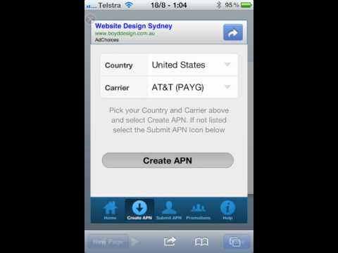Changing APN settings on iPhone & iPad Changing APN settings on iPhone & iPad