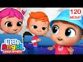 Bayi John di dalam pesawat! | Little Angel Indonesia | Kartun dan Lagu Anak Favorit