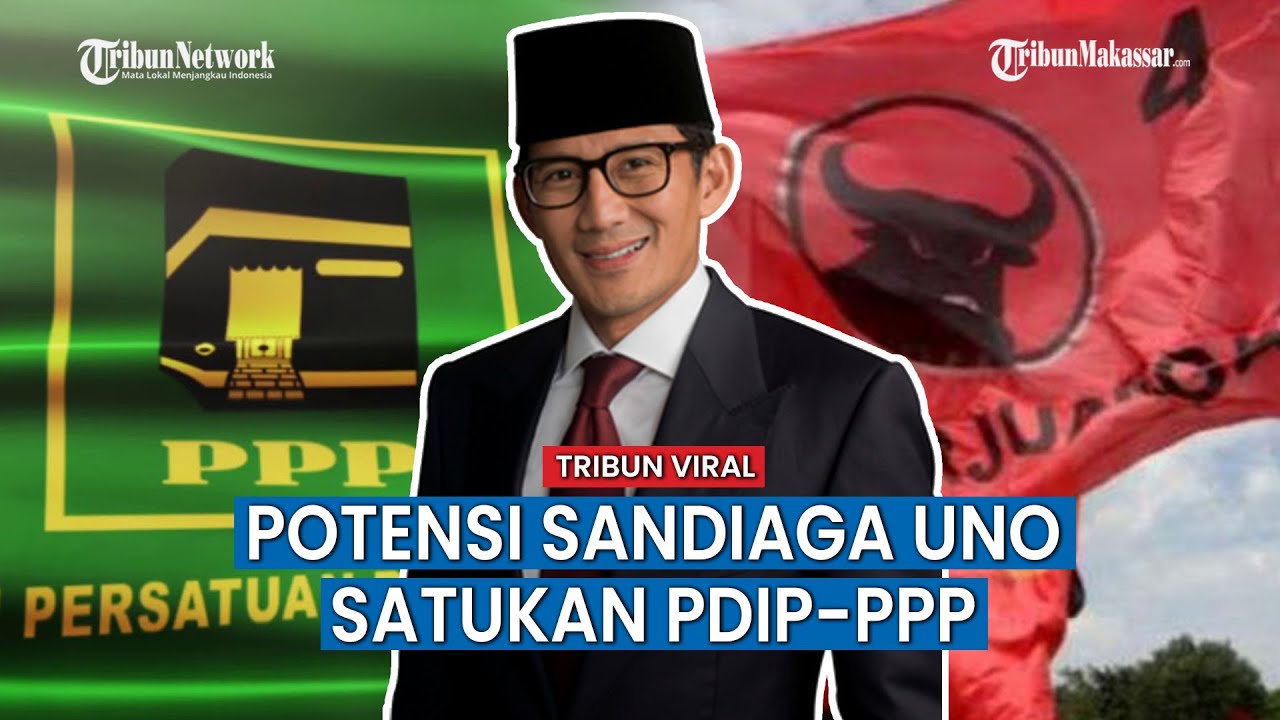 Kesulitan Di Koalisi Besar, Sandiaga Uno Berpotensi Satukan PDIP Dan ...