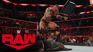 Randy Orton unleashes a ruthless steel chair assault on Edge: Raw, Jan. 27, 2020