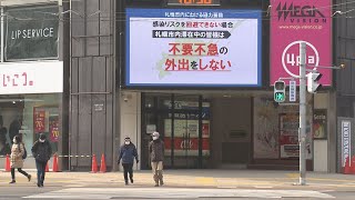 北海道　新型コロナ集中対策期間延長　市民から諦めの声　時短要請延長のすすきの「集客８割減で厳しい…」【HTB北海道ニュース】