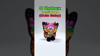 0 Robux Outfit Ideas! Cute Baby Free Items! #roblox #shorts