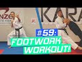 Karate Workout with Kenzen! #59: Footwork!