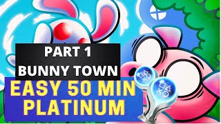 A Pretty Odd Bunny Trophy / Achievement Guide - PART 1 Bunny Town (All Coins, All Extra Levels)