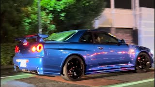 大黒パーキングエリア 夜のCar show