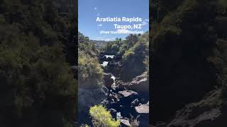 Aratiatia Rapids Taupo NZ