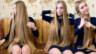 RealRapunzels | Extremely Beautiful Rapunzel With Impressive Hair (preview)