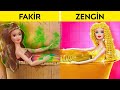 BİR BARBIE SAHİPLENDİK 👸💕 Barbie Bebeğe Yeni Güzellik Dönüşümü || Minyatür El İşleri 123 GO!