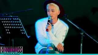 [4K] 150918 게릴라 이벤트 ‘종현의 힐링 스토리' - U & I + Deja-Boo + PLAYBOY +  No more + 하루의 끝 + 우울시계 + 시간이 늦었어