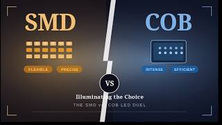 Illuminating the Choice: The SMD vs. COB LED Duel