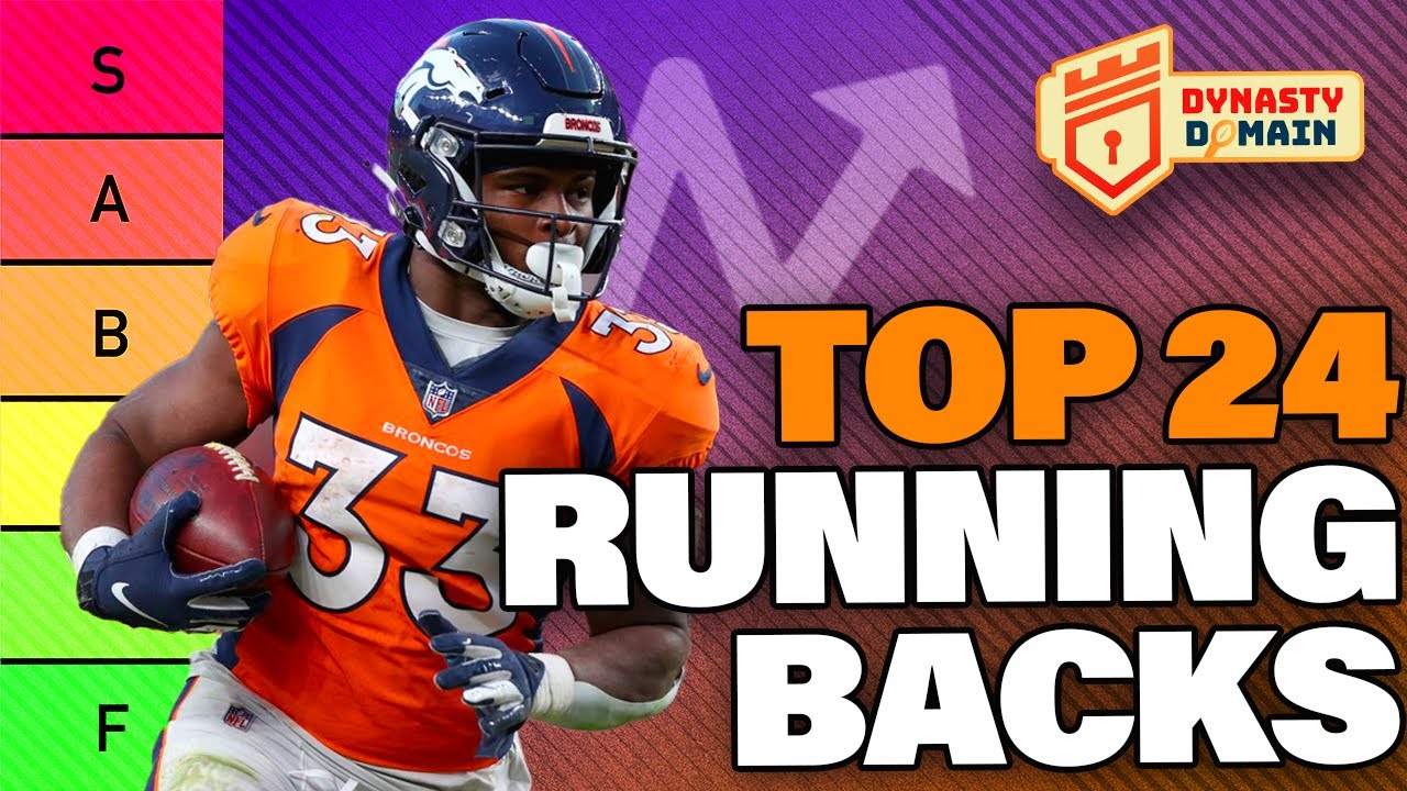 Updated Top 24 Running Back Rankings & Tiers! (Dynasty Fantasy Football ...