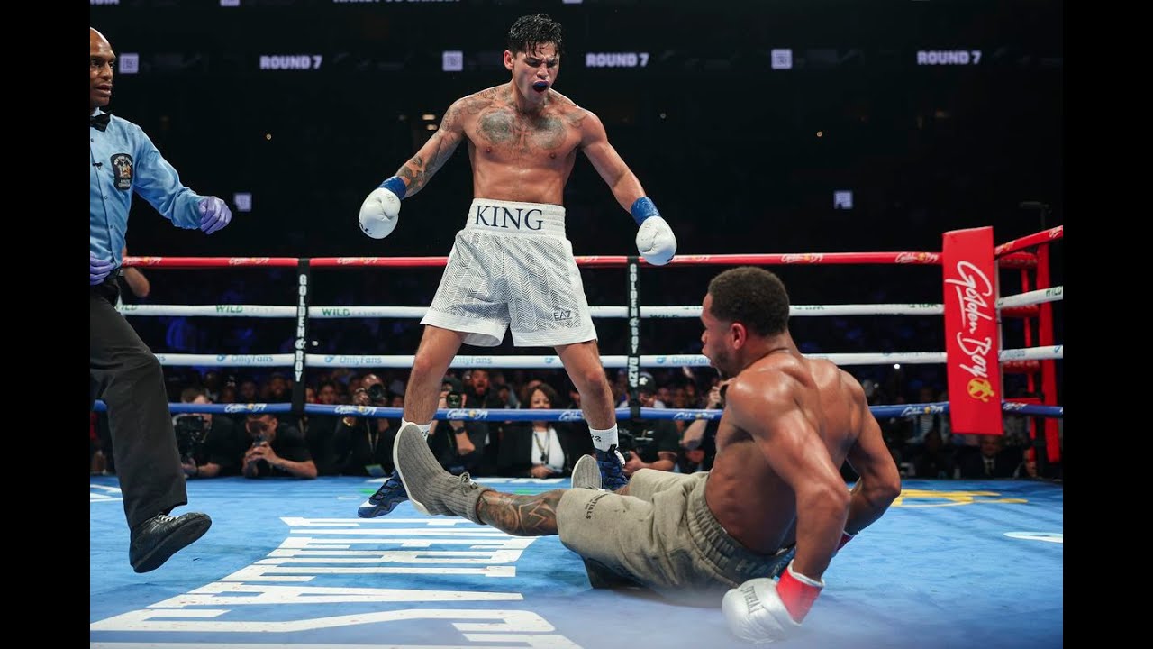 SHOCKER! RYAN GARCIA Wins A Stunning Three Knock-down Victory Over ...