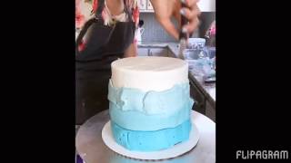 How to Make a Frozen Cake