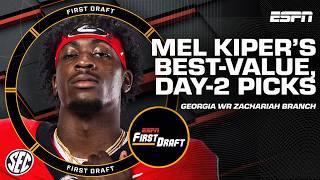 💰Mel Kiper's top DAY-2 VALUE PICKS of 2026 NFL Draft💰w/Field Yates! | First Draft🏈