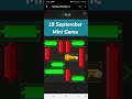 Hamster Kombat Mini Game Today 19 September | Hamster Puzzle For Today | Mini Game Hamster Kombat 19