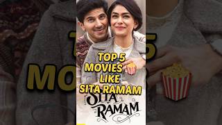 5 Movies 🍿🎥 Like Sita Ramam #top5 #shorts #sitaramam