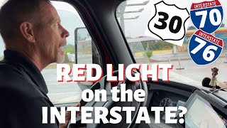 Red Light? What happened to the Interstate? Breezewood Interchange | I-70 and Pennsylvania Turnpike