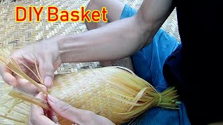 DIY a bamboo basket episode 1 - 5 minutes Bamboo craft Part 58