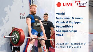 Women SJr/Jr 52 - 57 kg equipped - World Sub-Junior \u0026 Junior Powerlifting Championships 2024