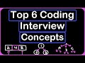 Top 6 Coding Interview Concepts (Data Structures & Algorithms)