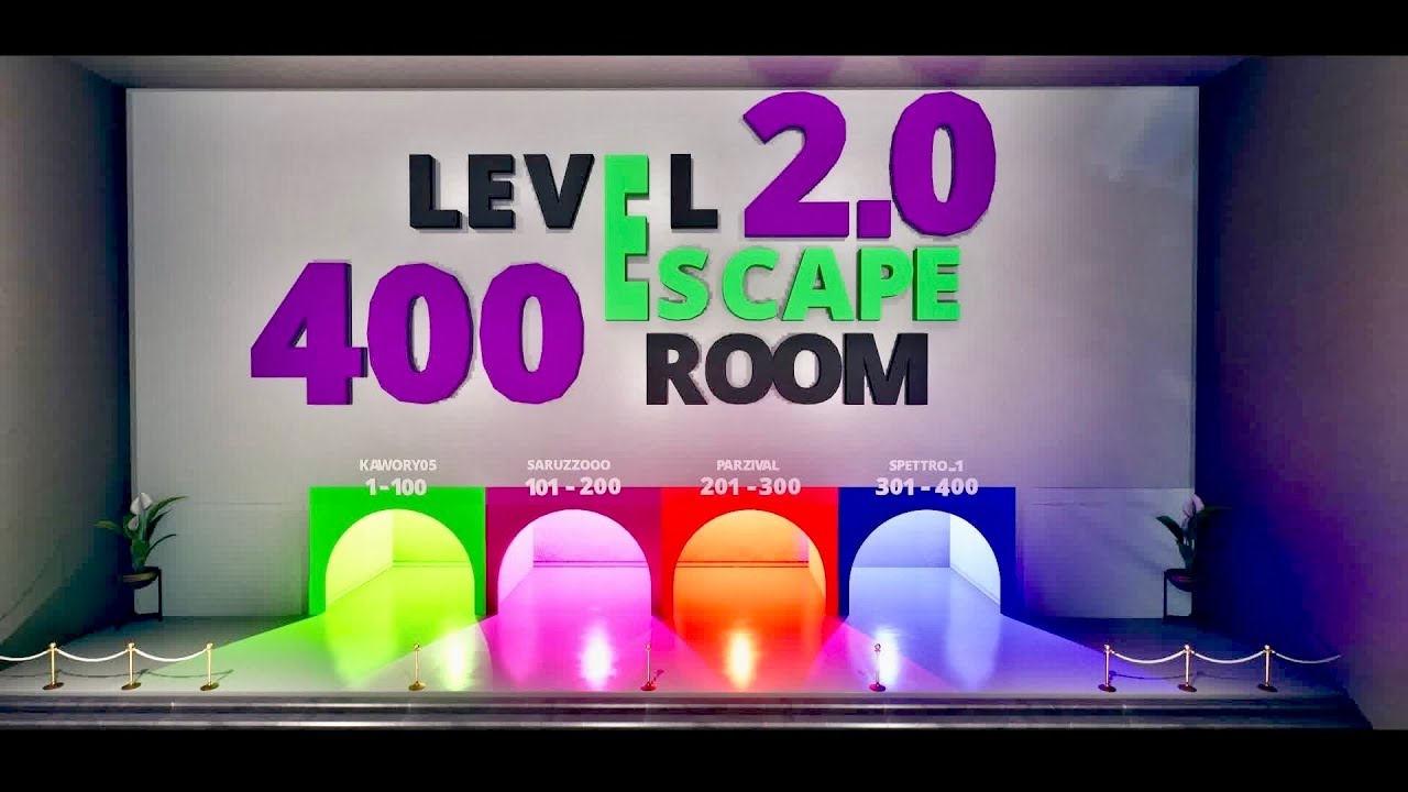 400 Level Escape Room All 400 Levels Youtube