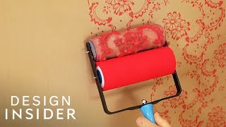 Roller Lets You Paint Your Walls With Beautiful Designs