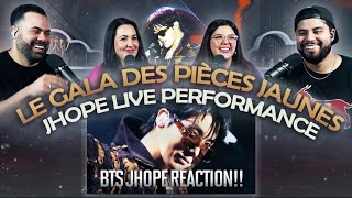 J-Hope of BTS live au Gala des Pièces Jaunes 2025 - HOBI IS SO BACK!!! 🔥😱 | Couples React