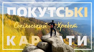 Покутсько-Буковинські Карпати. Сокільський хребет восени – одноденний похід з села Яворів.