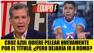 CRUZ AZUL MUEVE FICHAS. Llegó Campos. Chiquete, CERCA. ¿Se van Romo y Rotondi? | Equipo F