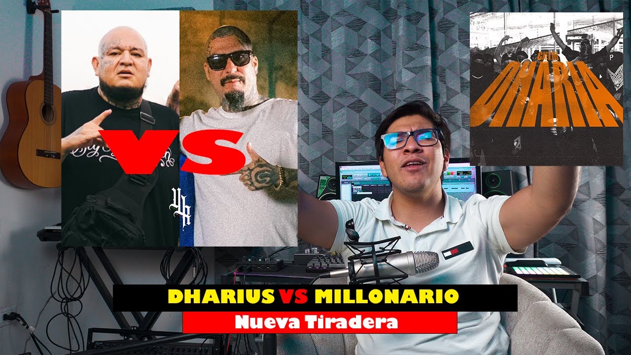Dharius Le Tira A Millonario De Nuevo Tiraderas Del Rap Youtube