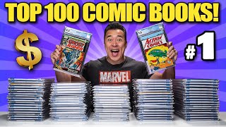 TOP 100 MOST VALUABLE COMIC BOOKS IN MY COLLECTION!!! Comic Prices On The Rise!