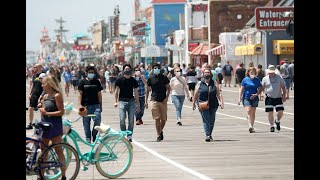 Families flock to the Jersey Shore during COVID-19 crisis
