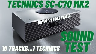 Technics SC-C70 MK 2....Sound Test