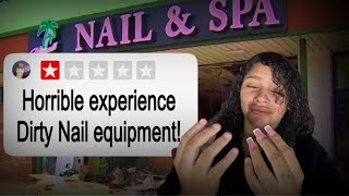 Going to THE WORST RATED NAIL SALON