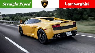 Major Exhaust Mod! Lambo gets Avior Straight Pipe Exhaust