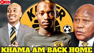 KAIZER CHIEFS PLAN TO BRING HOME THEIR FORMER STAR KHAMA BILLIAT IN THE JANUARY WINDOW IN THE PSL