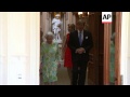 Queen welcomes Dutch royals on their first visit as King and Queen