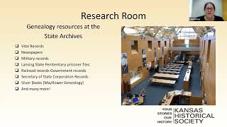 Genealogy Resources at the Kansas State Archives