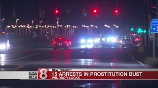 15 arrests made in undercover prostitution operation in Windsor Locks