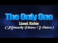 THE ONLY ONE - Lionel Richie (KARAOKE PIANO VERSION)