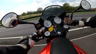 2001 Moto Guzzi V11 Sport Rosso Mandello Walkaround & Test Ride.