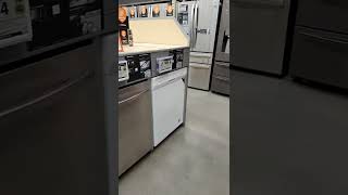 BUYING OUR NEW DISHWASHING MACHINE AT HOME DEPOT | #shorts #short #shortvideo #viral #samsung_S21