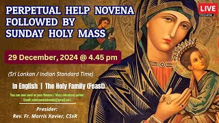 🔴LIVE || NOVENA DEVOTION TO OUR MOTHER OF PERPETUAL HELP AND SUNDAY HOLY MASS I In English